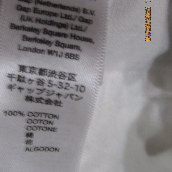 GAP SIZE 6 WHITE DENIM SKIRT JEAN STRETCH SPRING SUMMER CASUAL - Picture 6 of 8